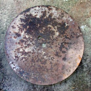 Rusted Harrowing Disc