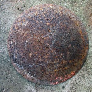 Rusty Harrowing Disc